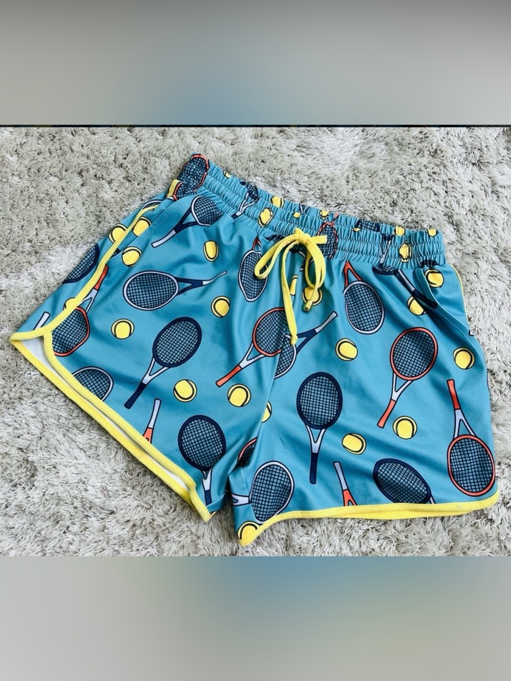 ACE TENNIS DRAWSTRING EVERYDAY SHORTS NWT